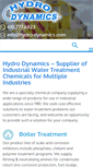 Mobile Screenshot of hydro-dynamics.com